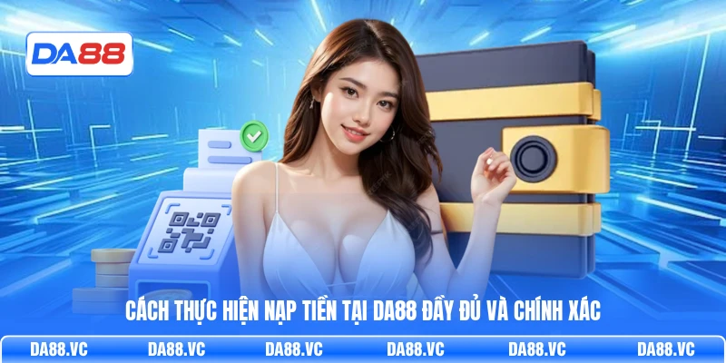 Cách thực hiện nạp tiền tại DA88 đầy đủ và chính xác