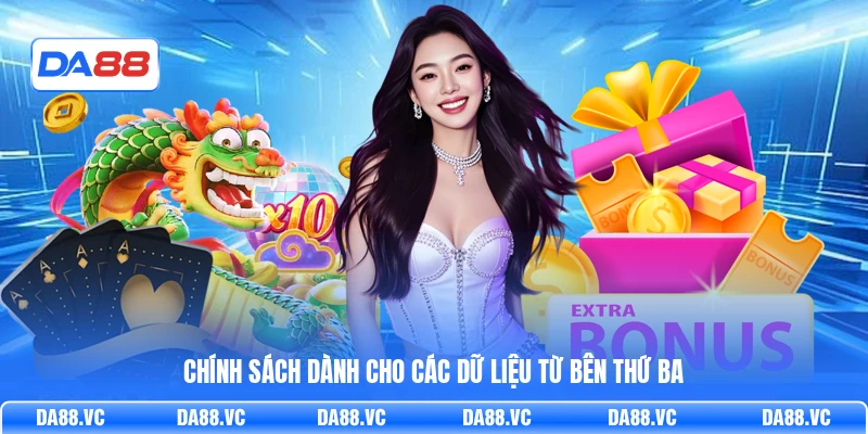 Chính sách dành cho các dữ liệu từ bên thứ ba
