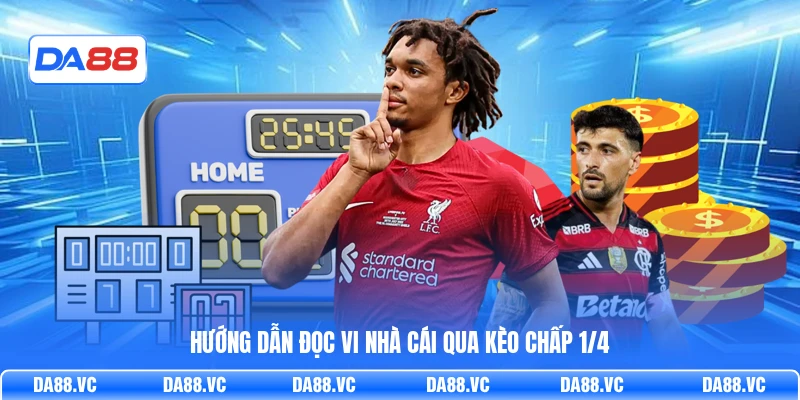 Hướng dẫn đọc vi nhà cái qua kèo chấp 1/4